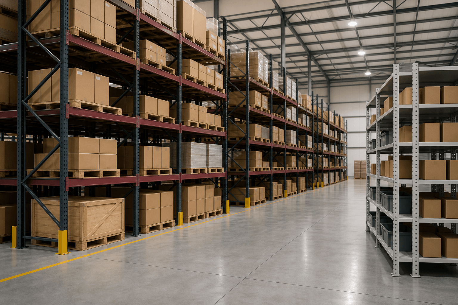 Pallet Racks for commercial storage